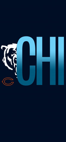 Chicago Bears Wallpaper for iPhone 1440x3088px