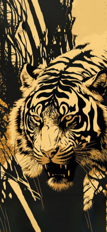 Tiger Android Wallpaper 1183x2560px