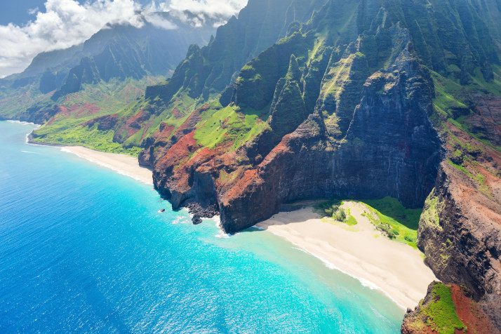 Na Pali Coast Background Image 3200x2133px