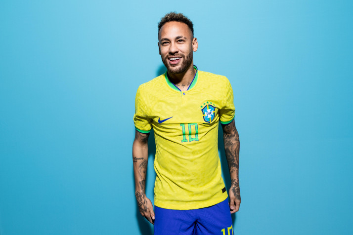 Neymar 2024 Laptop Wallpaper 5847x3898px