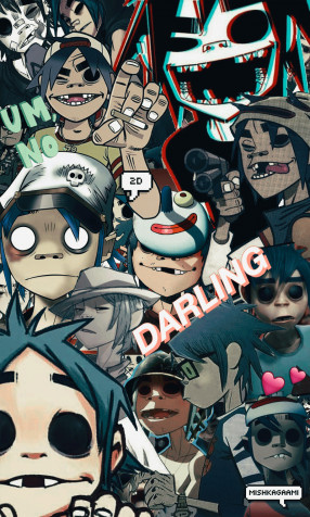 Gorillaz Wallpaper for Mobile 800x1331px