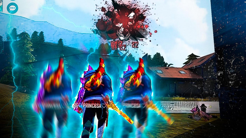 Free Fire Thumbnail HD Background 1400x788px