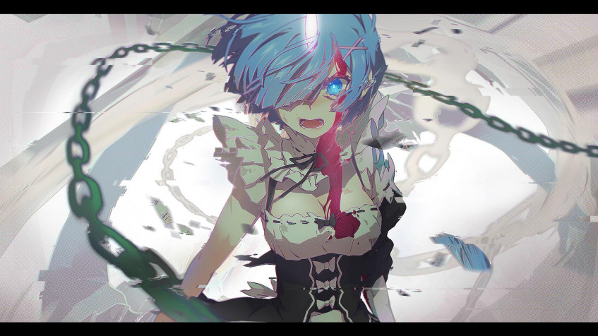 Re Zero Full HD 1080p Wallpaper 1920x1080px