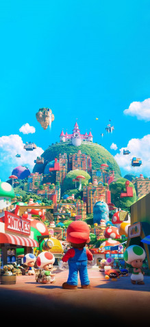 Mario Bros Phone HD Background 2160x4677px