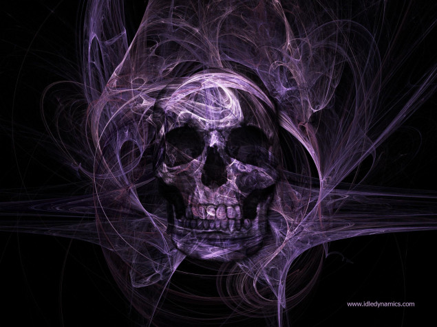 Skull Pc Laptop Background 1920x1440px