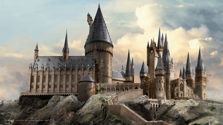 Hogwarts Full HD 1080p Wallpaper 1920x1080px