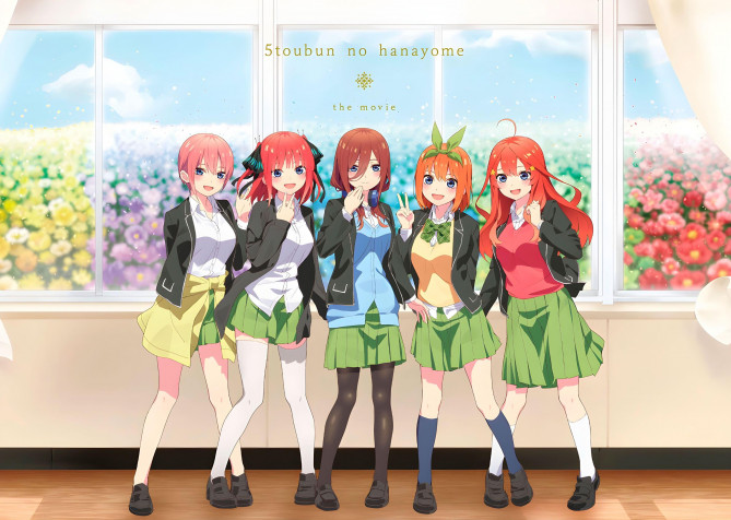 The Quintessential Quintuplets MacBook Wallpaper 2965x2110px