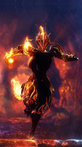 Warframe iPhone Background 1242x2208px