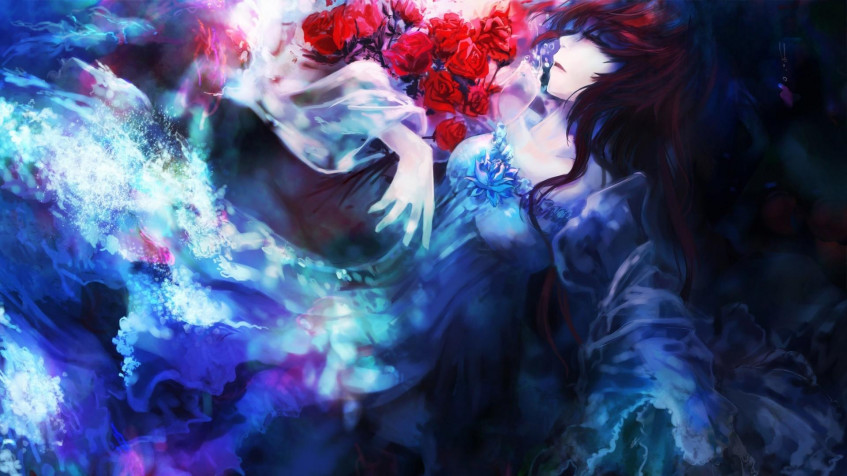 Anime Love Full HD 1080p Wallpaper 1920x1080px