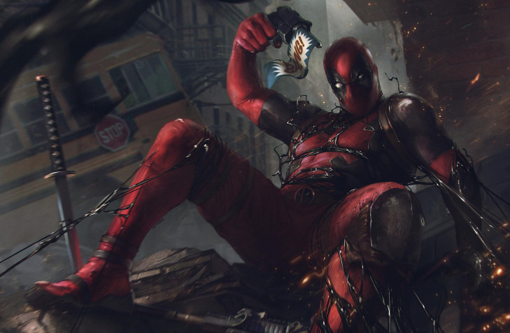 Deadpool HD Wallpaper 3557x2322px