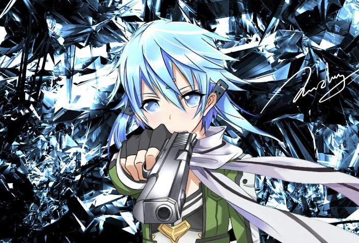 Sinon MacBook Wallpaper 3840x2597px