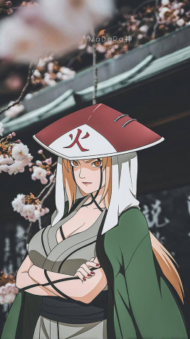 Tsunade iPhone Background Image 800x1422px