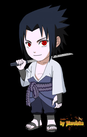 Sasuke Chibi Android Wallpaper Image 2100x3300px