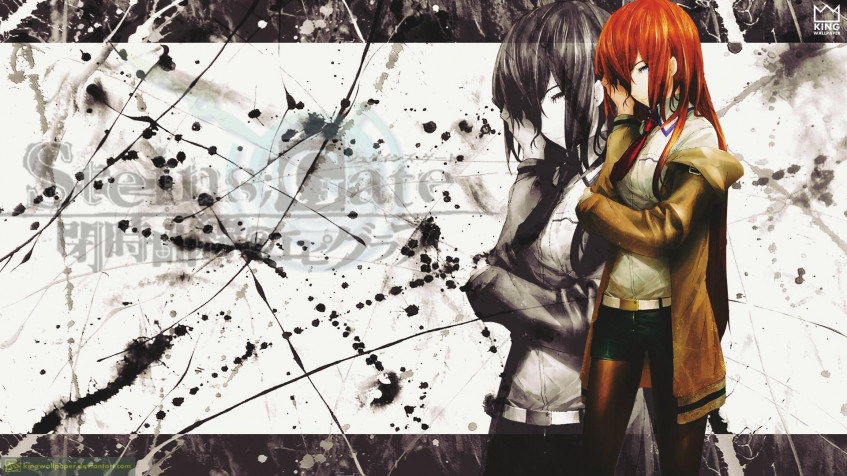 Kurisu Makise Full HD 1080p Wallpaper 1920x1080px