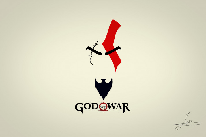 God Of War Hd Laptop Background 3000x2000px