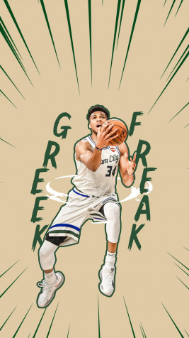 Giannis Antetokounmpo iPhone Wallpaper Image 1125x2000px