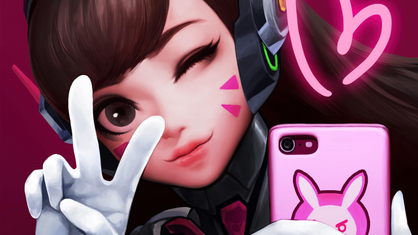 Dva Overwatch 4k UHD Wallpaper 3840x2160px