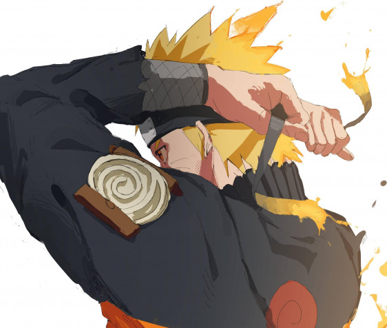 Naruto Uzumaki MacBook Background 2659x2252px