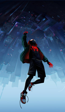 Spider Man Into The Spider Verse iPhone Wallpaper 3000x5120px