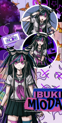 Ibuki Mioda Android Wallpaper Image 1080x2141px