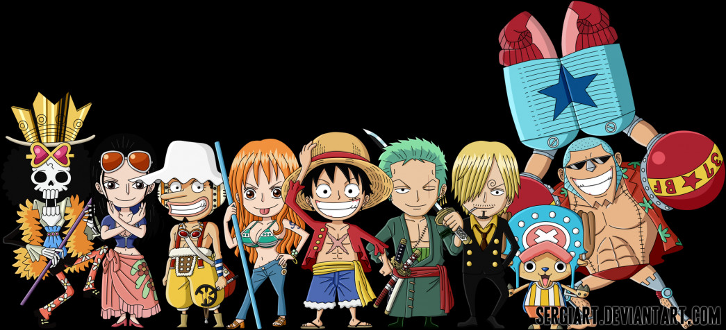 Strawhat MacBook Background 2394x1091px