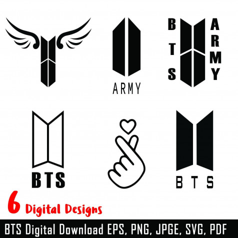 Bts Logo iPhone Wallpaper 2000x2000px