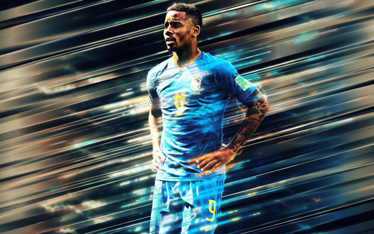 Gabriel Jesus Widescreen HD Wallpaper 1920x1200px