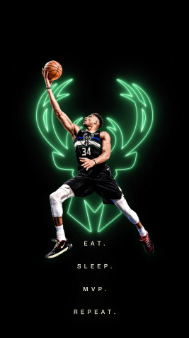 Giannis Antetokounmpo Wallpaper for Mobile 1125x2000px