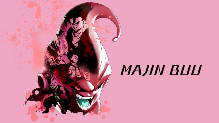 Majin Buu Full HD 1080p Wallpaper 1920x1080px