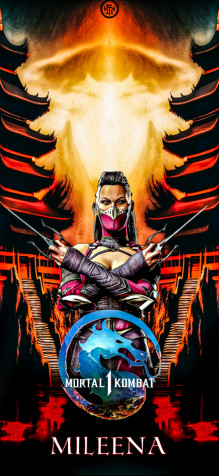 Mortal Kombat Wallpaper for Mobile 4000x8658px