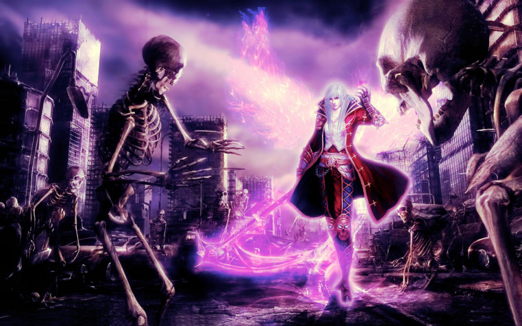 Dark Anime Widescreen HD Wallpaper 1920x1200px