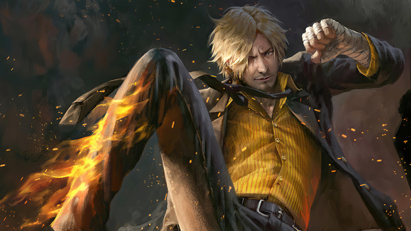 Sanji 4k UHD Wallpaper 3840x2160px