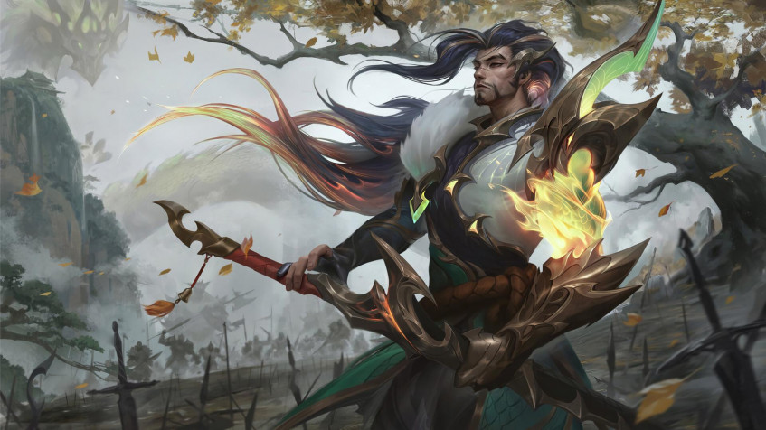 Yasuo Full HD 1080p Wallpaper 1920x1080px