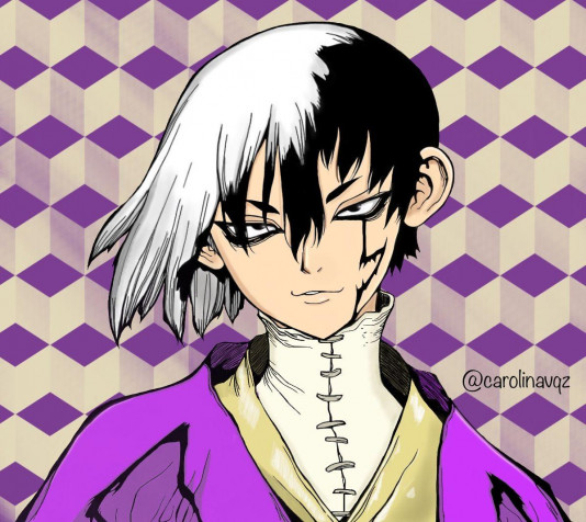 Gen Asagiri Desktop Background 1198x1067px