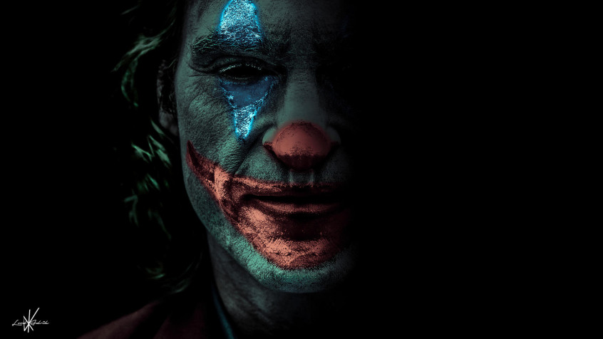 Joker Full HD 1080p Wallpaper 1920x1080px