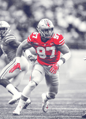 Nick Bosa Mobile Wallpaper 1475x2048px