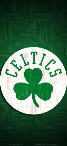 Boston Celtics iPhone 14 Plus Wallpaper 1284x2778px