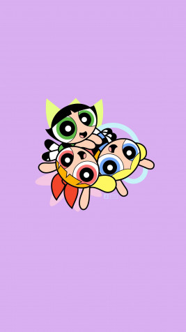 Powerpuff Girl Wallpaper for Mobile 1440x2560px