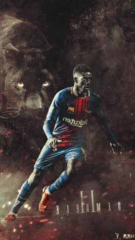 Dembele Mobile Background 1092x1941px