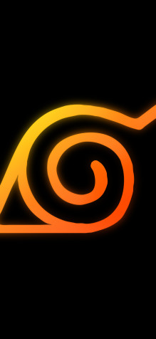 Naruto Logo iPhone 11 Pro Wallpaper 1125x2436px