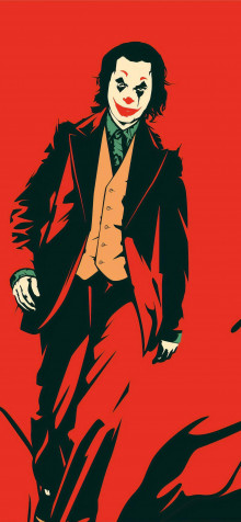 Aesthetic Joker iPhone 14 Plus Wallpaper 1284x2778px