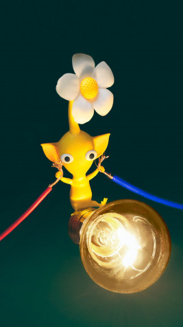 Pikmin Mobile Background 1440x2560px