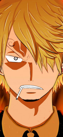 Sanji Phone Wallpaper 828x1792px