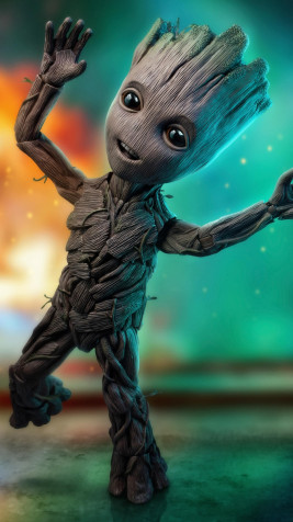 Groot 4k Phone Wallpaper 2160x3840px