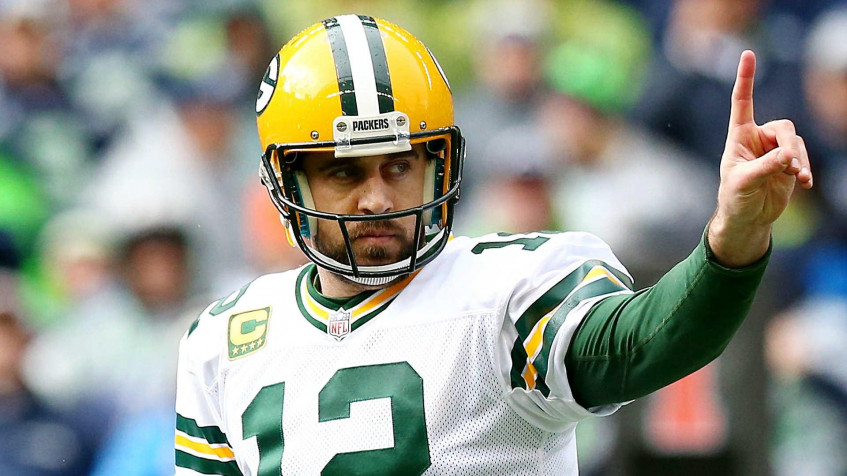 Title Aaron Rodgers Full HD 1080p Wallpaper 1920x1080px