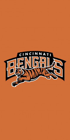 Cincinnati Bengals Logo iPhone Wallpaper Image 960x1920px