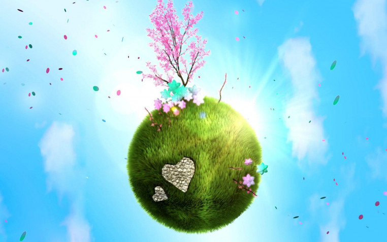 Earth Day Widescreen HD Wallpaper 1920x1200px