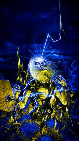 Iron Maiden Android Wallpaper 800x1422px