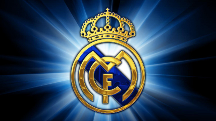 Real Madrid Logo Full HD 1080p Wallpaper 1920x1080px