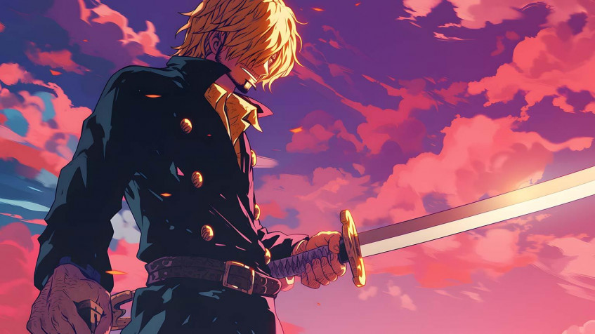 Sanji HD Wallpaper 1536x864px